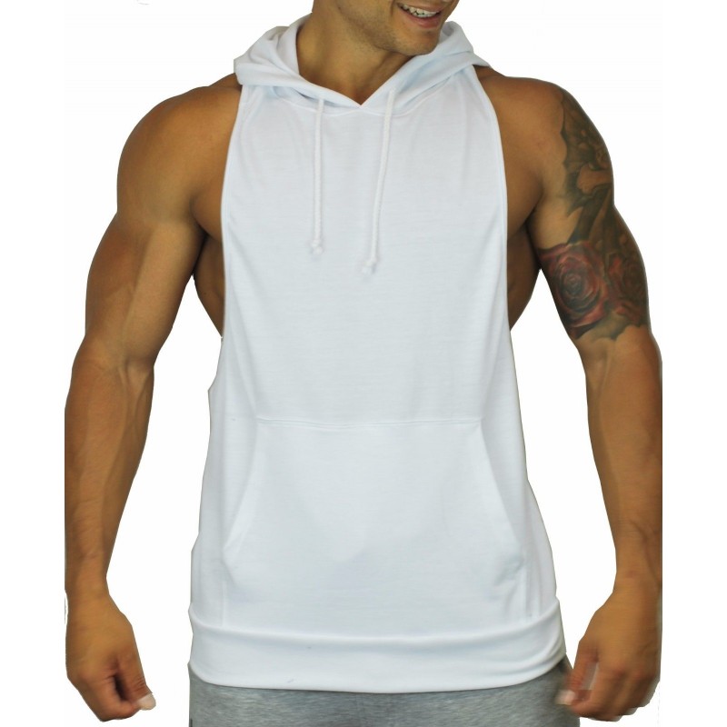 Gym Fitness Stringer Hoodies #02